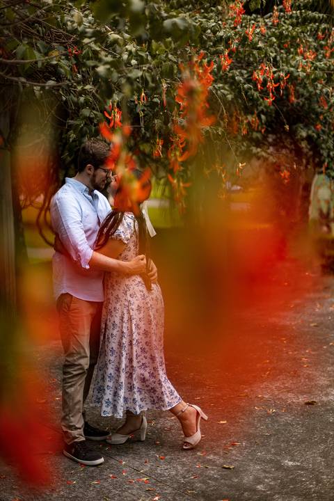 As melhores ideias e inspirações criativas de fotos para ensaio pré wedding no parque Jardim Botânico'