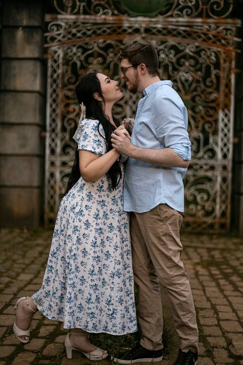 As melhores ideias e inspirações criativas de fotos para ensaio pré wedding no parque Jardim Botânico'