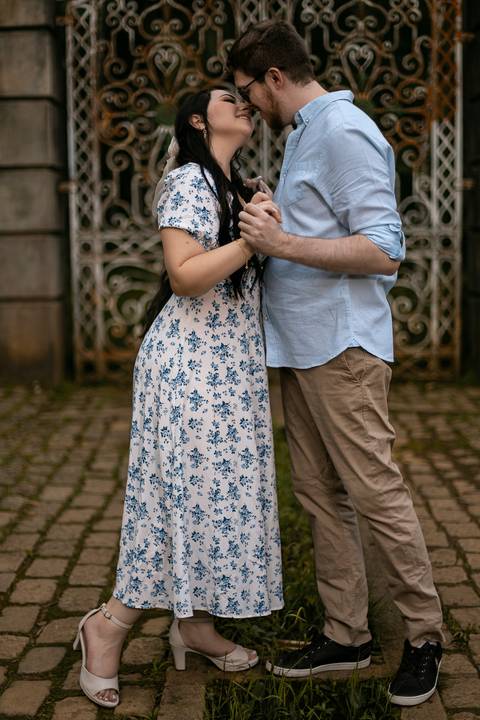 As melhores ideias e inspirações criativas de fotos para ensaio pré wedding no parque Jardim Botânico'