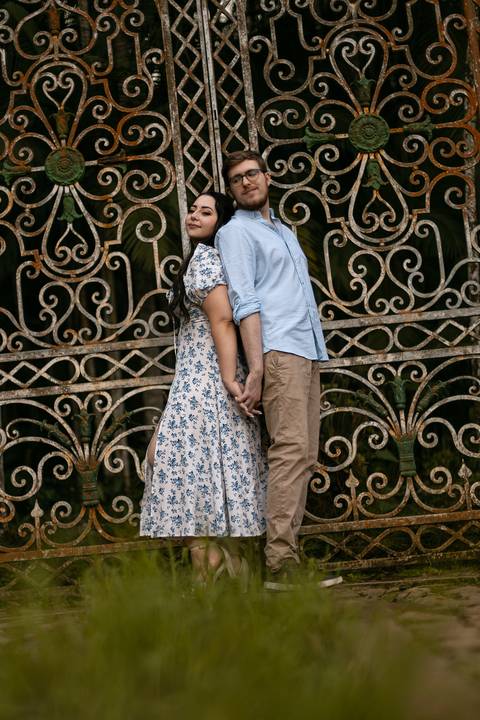 As melhores ideias e inspirações criativas de fotos para ensaio pré wedding no parque Jardim Botânico'