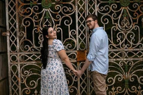 As melhores ideias e inspirações criativas de fotos para ensaio pré wedding no parque Jardim Botânico'