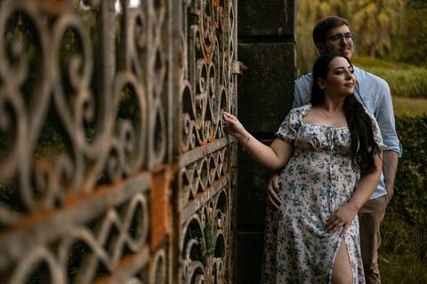 As melhores ideias e inspirações criativas de fotos para ensaio pré wedding no parque Jardim Botânico'