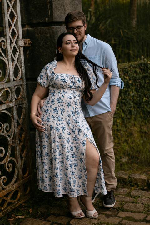 As melhores ideias e inspirações criativas de fotos para ensaio pré wedding no parque Jardim Botânico'