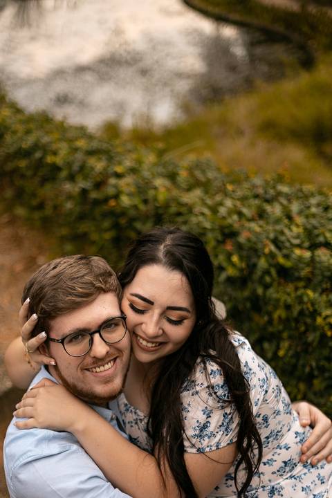 As melhores ideias e inspirações criativas de fotos para ensaio pré wedding no parque Jardim Botânico'