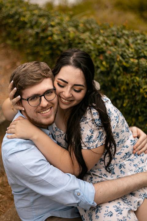 As melhores ideias e inspirações criativas de fotos para ensaio pré wedding no parque Jardim Botânico'