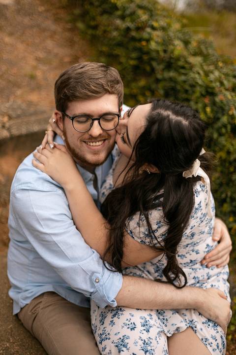 As melhores ideias e inspirações criativas de fotos para ensaio pré wedding no parque Jardim Botânico'