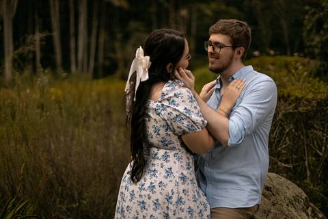 As melhores ideias e inspirações criativas de fotos para ensaio pré wedding no parque Jardim Botânico'