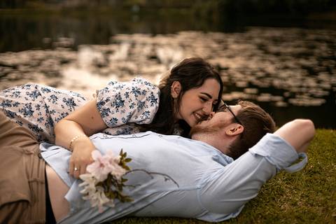 As melhores ideias e inspirações criativas de fotos para ensaio pré wedding no parque Jardim Botânico'