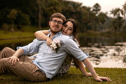 As melhores ideias e inspirações criativas de fotos para ensaio pré wedding no parque Jardim Botânico'