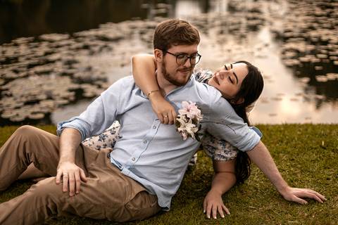 As melhores ideias e inspirações criativas de fotos para ensaio pré wedding no parque Jardim Botânico'