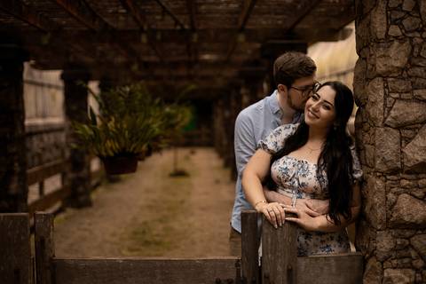 As melhores ideias e inspirações criativas de fotos para ensaio pré wedding no parque Jardim Botânico'
