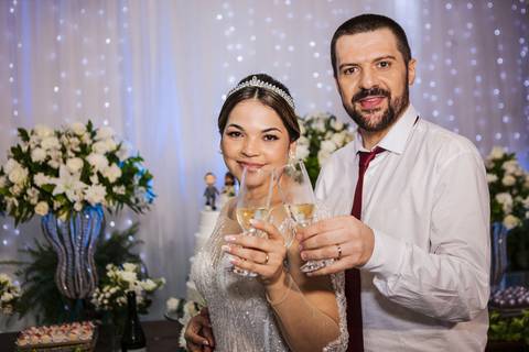 As melhores ideias e inspirações criativas de fotos dos noivos no Espaço Buffet Espaço Du Chief'