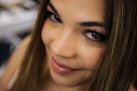 As melhores ideias e inspirações criativas do making of da noiva no salão Puramania'