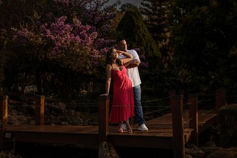 As melhores ideias e inspirações criativas de fotos para ensaio pré wedding na vila Don Pato - São Roque'