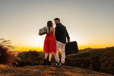 As melhores ideias e inspirações criativas de fotos para ensaio pré wedding no Sítio das Borboletas em Piedade 
'