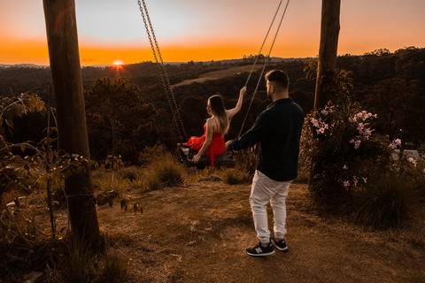 As melhores ideias e inspirações criativas de fotos para ensaio pré wedding no Sítio das Borboletas em Piedade 
'