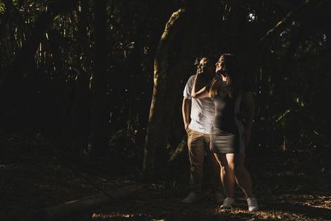 As melhores ideias e inspirações criativas de fotos para ensaio pré wedding no parque Cemucam - Cotia'