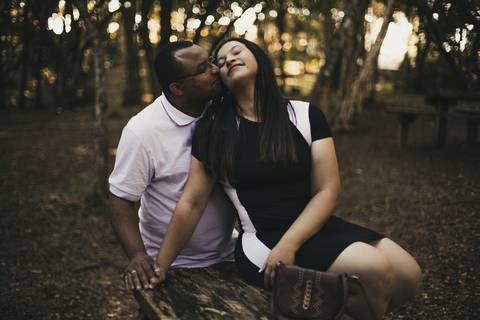 As melhores ideias e inspirações criativas de fotos para ensaio pré wedding no parque Cemucam - Cotia'