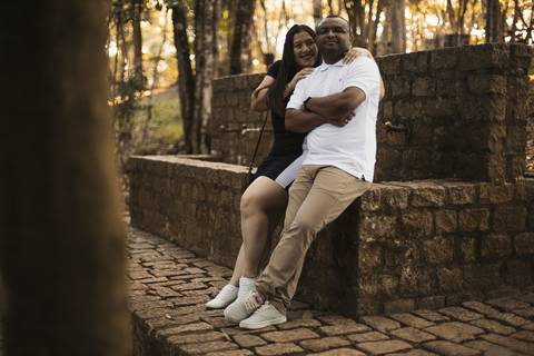 As melhores ideias e inspirações criativas de fotos para ensaio pré wedding no parque Cemucam - Cotia'