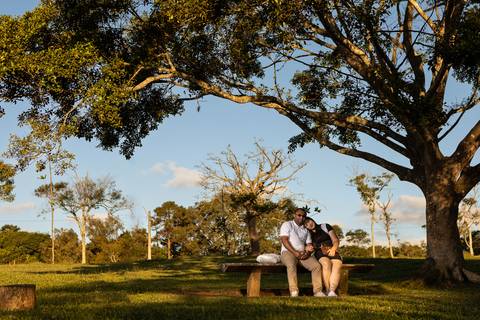 As melhores ideias e inspirações criativas de fotos para ensaio pré wedding no parque Cemucam - Cotia'