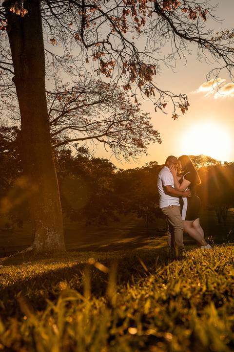 As melhores ideias e inspirações criativas de fotos para ensaio pré wedding no parque Cemucam - Cotia'