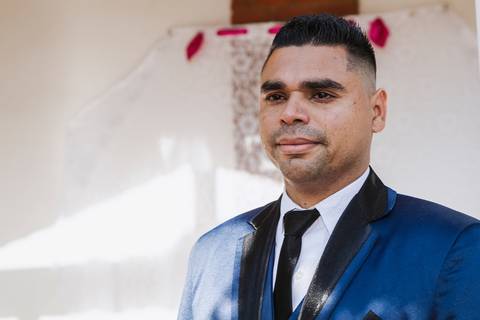 As melhores ideias e inspirações criativas de fotos de casamento na cerimônia na Chácara Lírio dos Vales - Franco da Rocha'