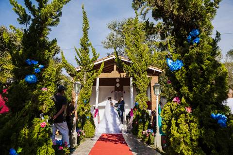 As melhores ideias e inspirações criativas de fotos de casamento na cerimônia na Chácara Lírio dos Vales - Franco da Rocha'