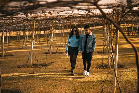 As melhores ideias e inspirações criativas de fotos para ensaio pré wedding na Villa Don Pato em São Roque'