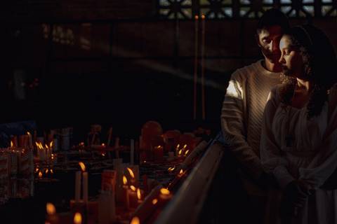 As melhores ideias e inspirações criativas de fotos para ensaio pré wedding em Aparecida do Norte  - Santuário Nacional'