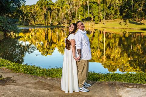 As melhores ideias e inspirações criativas de fotos para ensaio pré wedding no parque Jardim Botânico - SP'