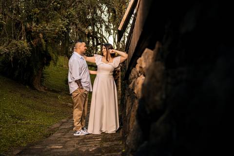 As melhores ideias e inspirações criativas de fotos para ensaio pré wedding no parque Jardim Botânico - SP'