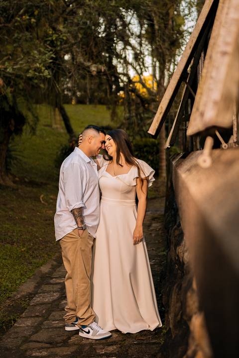 As melhores ideias e inspirações criativas de fotos para ensaio pré wedding no parque Jardim Botânico - SP'