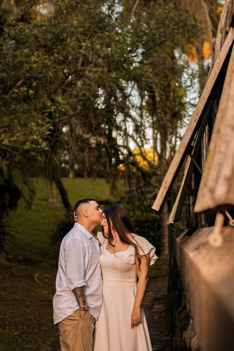 As melhores ideias e inspirações criativas de fotos para ensaio pré wedding no parque Jardim Botânico - SP'