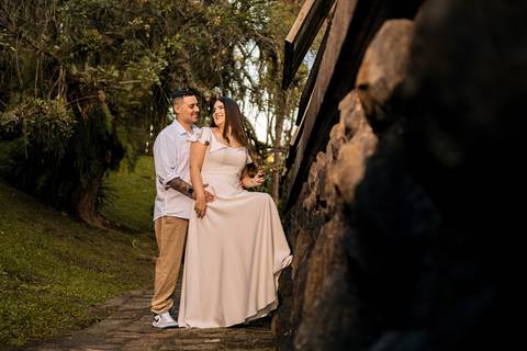 As melhores ideias e inspirações criativas de fotos para ensaio pré wedding no parque Jardim Botânico - SP'