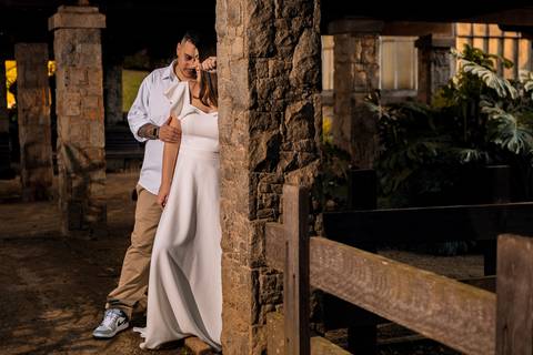 As melhores ideias e inspirações criativas de fotos para ensaio pré wedding no parque Jardim Botânico - SP'