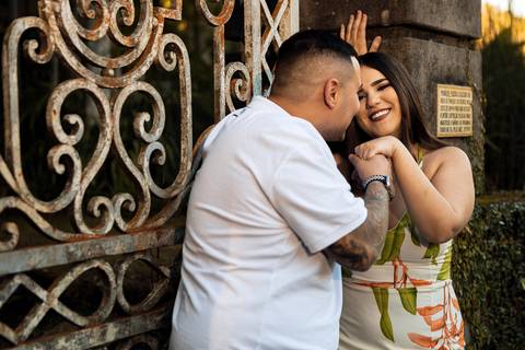 As melhores ideias e inspirações criativas de fotos para ensaio pré wedding no parque Jardim Botânico - SP'