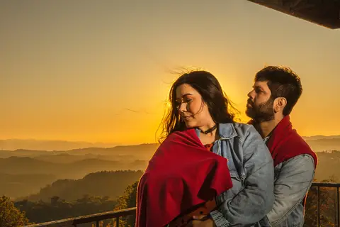 As melhores ideias e inspirações criativas de fotos para ensaio pré wedding em Campos do Jordão - SP'