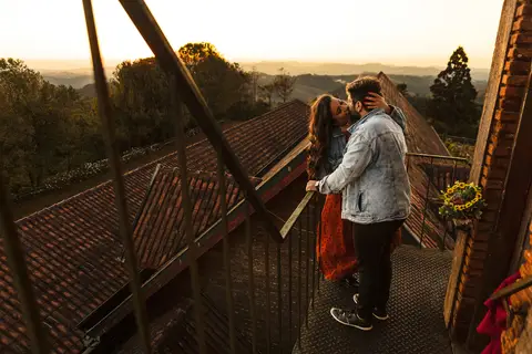 As melhores ideias e inspirações criativas de fotos para ensaio pré wedding em Campos do Jordão - SP'