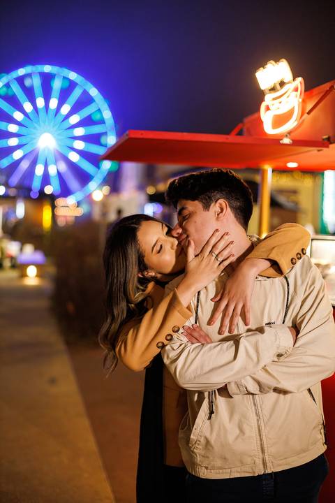 As melhores ideias e inspirações criativas de fotos para ensaio pré wedding em um parque no Campos do Jordão - SP'