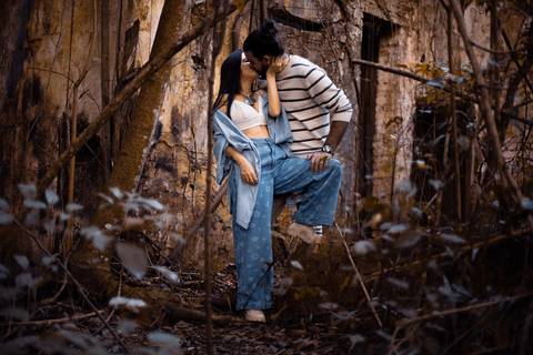 As melhores ideias e inspirações criativas de fotos para ensaio pré wedding na Floresta Nacional do Ipanema -  Fazenda Ipanema'