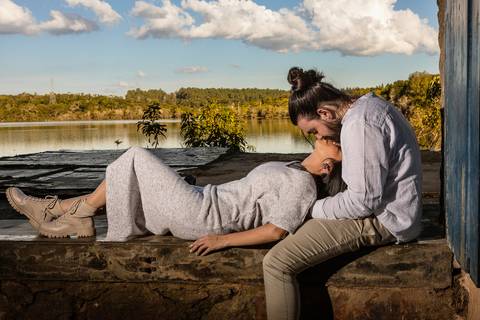 As melhores ideias e inspirações criativas de fotos para ensaio pré wedding na Floresta Nacional do Ipanema -  Fazenda Ipanema'