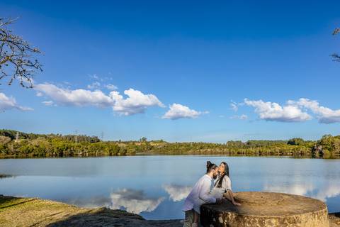 As melhores ideias e inspirações criativas de fotos para ensaio pré wedding na Floresta Nacional do Ipanema -  Fazenda Ipanema'