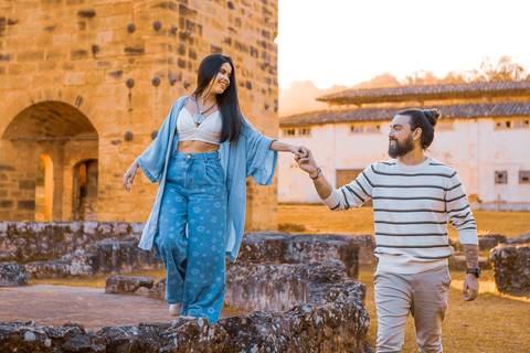 As melhores ideias e inspirações criativas de fotos para ensaio pré wedding na Floresta Nacional do Ipanema -  Fazenda Ipanema'