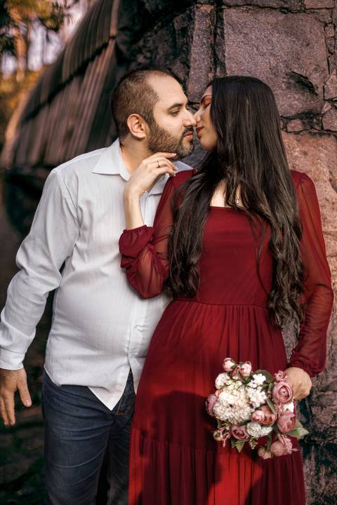 As melhores ideias e inspirações criativas de fotos para ensaio pré wedding no parque Jardim Botânico de São Paulo'
