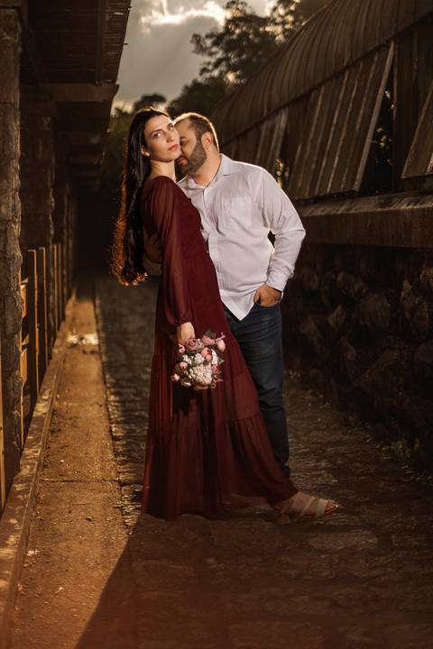 As melhores ideias e inspirações criativas de fotos para ensaio pré wedding no parque Jardim Botânico de São Paulo'