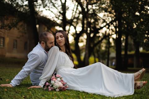 As melhores ideias e inspirações criativas de fotos para ensaio pré wedding no parque Jardim Botânico de São Paulo'