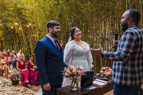 As melhores ideias e inspirações criativas dos noivos na cerimônia no Espaço La Forêt - São Roque'