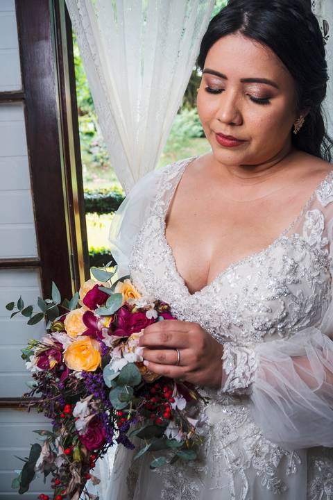 As melhores ideias e inspirações criativas do making of da noiva no Espaço La Forêt - São Roque'