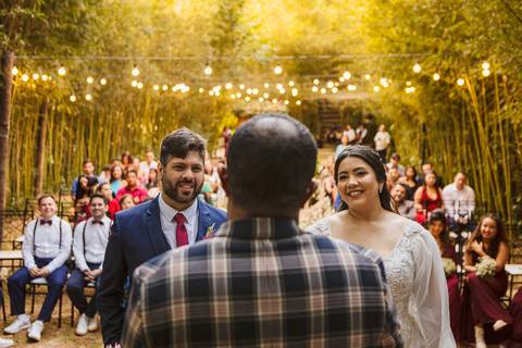As melhores ideias e inspirações criativas da cerimônia no Espaço La Forêt - São Roque'