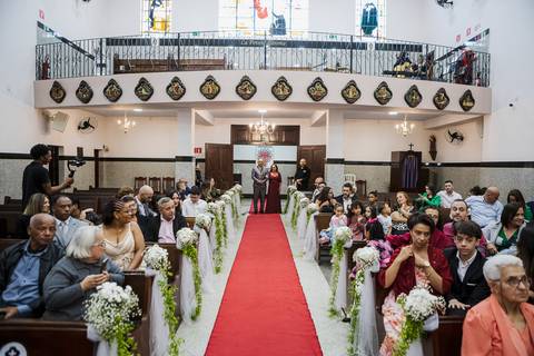As melhores ideias e inspirações criativas de fotos de casamento da cerimônia na Paróquia Santa Gema Galgani '